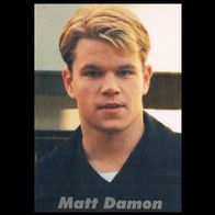 Matt Damon - 1 Postkarte - 10x15 cm