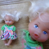 Barbie Puppe Baby 11cm art Heart Family simbaToys 80er Vintage
