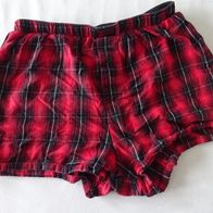 Angelo Litrico C&A Boxer Shorts rot Gr. S Baumwolle kariert