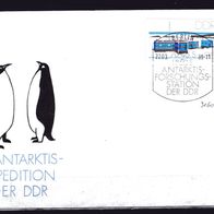 DDR 1988 Antarktisforschungsstation der DDR Georg Forster MiNr. 3160 FDC gestempelt