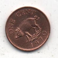 Münze Bermuda 1 Cent 1970