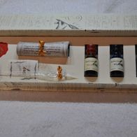 Kalligraphie Set in Geschenkverpackung mit Glasschreibfeder und 3 x 10 ml Tinte 0398