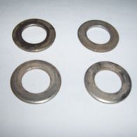 4x U Scheibe Unterlegscheibe Cromstahl für M 20 M20 D ca. 21mm