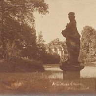 alte AK Weikersheim, Schlosspark, Statue