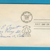 USA 1960 Brief FDC Mi.786 lesen