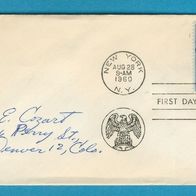 USA 1960 Brief FDC Mi.785