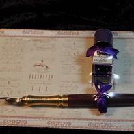 Kalligraphie Set in Blisterverpackung mit Schreibfeder und Tinte 069 violett