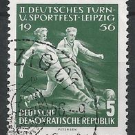 Deutsche Turn- und Sportfest 1956 MNR 530 GS gestempelt