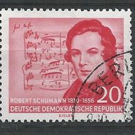 100. Todestag Robert Schumann (II) MNR 542 GS gestempelt