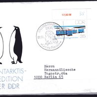 DDR 1988 Antarktisforschungsstation der DDR Georg Forster MiNr. 3160 FDC gelaufen