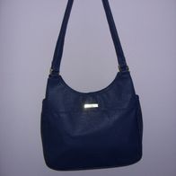 STE-18 Handtasche, Damentasche, Handbag Schultertasche, Farbe Blau,
