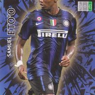 Inter Mailand Panini Trading Card Champions League 2010 Samuel Eto`o Nr.129