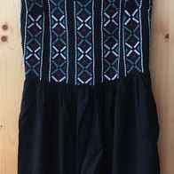 schwarzes Kleid Gr. 36 (0059)