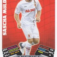 FC Augsburg Topps Match Attax Trading Card 2012 Sascha Mölders Nr.16