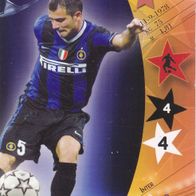 Inter Mailand Panini Trading Card Champions League 2007 Dejan Stankovic 106/192