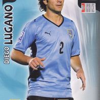 Panini Trading Card Fussball WM 2010 Diego Lugano aus Uruguay