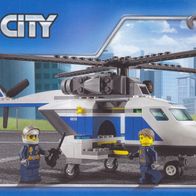 Lego City Bauplan Hubschrauber Nr.60138