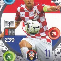Panini Trading Card Road to Uefa EM 2016 Darijo Srna aus Kroatien Nr.294 Fans Favorit