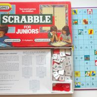 Scrabble for Juniors Spear + s Games 1031 Brettspiel 1958 1959 Vintage