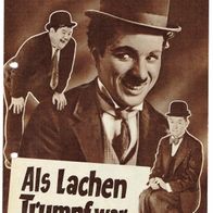 Filmprogramm IFB Nr. 5301 Als Lachen Trumpf war Dick und Doof 4 Seiten