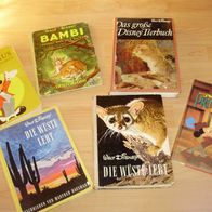 Walt Disney 6 Bücher Die Wüste lebt 1955