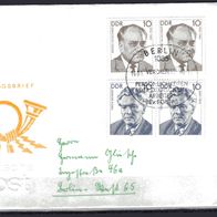 DDR 1990 Persönlichkeiten der deutschen Arbeiterbewegung (XVI) MiNr. 3300 - 3301 FDC