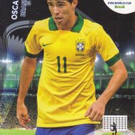 Panini Trading Card Fussball WM 2014 Oscar aus Brasilien Nr.54