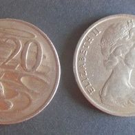 Münze Australien: 20 Cent 1966