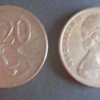 Münze Australien: 20 Cent 1967