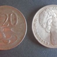 Münze Australien: 20 Cent 1968