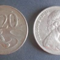 Münze Australien: 20 Cent 1977