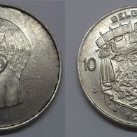 Belgien 10 Francs 1969 "Belgique" ## Le7
