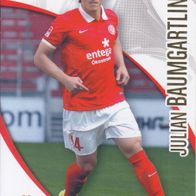 FSV Mainz 05 Topps Chrome Trading Card 2014 Julian Baumgartlinger Nr.136