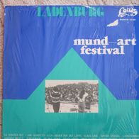 LP Langspielplatte Ladenburg mund-art festival. Verschiedene Künstler.