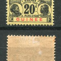 WA0106 Franz.-Guinea, ungebraucht * , Michel P 11, 6,50 M€, (2013)