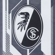 SC Freiburg Topps Sammelbild 2020 Vereinslogo Glitzerbild Nr.149