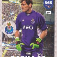 FC Porto Panini Trading Card Fifa 365 Jahr 2017 Iker Casillas Nr.244