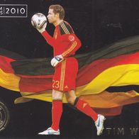 Panini Trading Card Fussball WM 2010 Team Card Deutschland Tim Wiese Nr.30