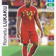 Panini Trading Card Road to Uefa EM 2020 Romelu Lukaku aus Belgien Nr.18