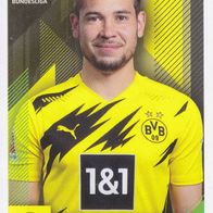 Borussia Dortmund Topps Sammelbild 2020 Raphael Guerreiro Nr.114