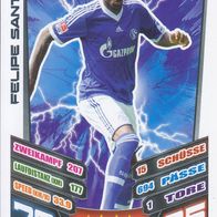 Schalke 04 Topps Match Attax Trading Card 2013 Felipe Santana Nr.274