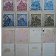 12 Briefmarken - Deutsches Reich - Böhmen & Mähren - gemischt - anschauen