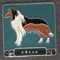 Russische Dog-Anstecknadel (Kolli)