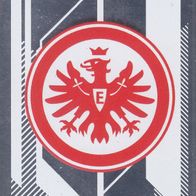 Eintracht Frankfurt Topps Sammelbild 2020 Vereinslogo Glitzer Bildnummer 129
