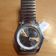 Uhr-1 Armbanduhr, Herrenuhr, Damenuhr, mit Zugarmband, Flexo Band, Unisex Uhr