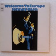 Johnny Cash - Welcome To Europe, LP - CBS 1975