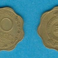 Sri Lanka 10 Cents 1963