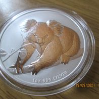 Australien Koala 2010, 1 oz 999 Silber, in Originalkapsel