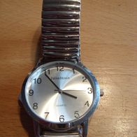 Uhr-9 Armbanduhr, Herrenuhr, Damenuhr, mit Zugarmband, Flexo Band, Unisex Uhr 