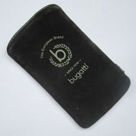 Smart Phone Hülle "Bugatti" schwarz Einschubhülle Universal Slim Case Handy
